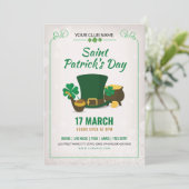 Invitation du jour Saint-Patricks (Debout devant)