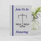 Invitation du juge à la retraite (Debout devant)