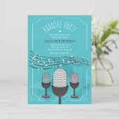 Invitation du Karaoke Party (Debout devant)