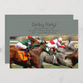 Invitation du Kentucky Derby (Devant / Derrière)