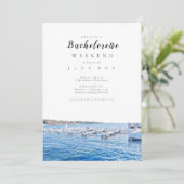 Invitation du Lake Geneva Wisconsin Bachelorette (Debout devant)
