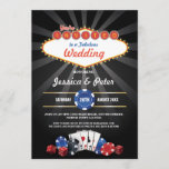 Invitation du Las Vegas Mariage Casino Dice Party<br><div class="desc">Invitation du mariage de Las Vegas. Changer votre annonce pour une douche en couple,  fiançailles,  barbecue mariage,  je FAIS BBQ etc. Il vous suffit de changer le texte pour convenir à votre fête. Impression arrière incluse.</div>