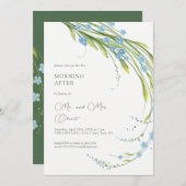 Invitation du Lendemain Ne m'oubliez pas (Devant / Derrière)