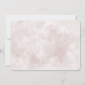 Invitation du livre de renouvellement Vow mariage (Dos)