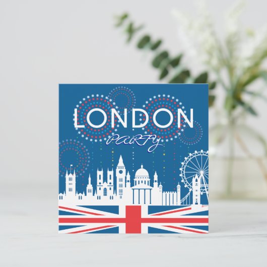 Invitation du London Party (Debout devant)