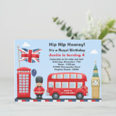 Invitation du London Party (Debout devant)