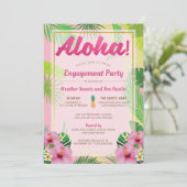 Invitation du Luau Engagement Party (Debout devant)