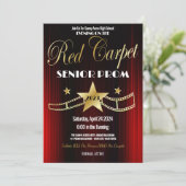 Invitation du lycée Hollywood Red Carpet Prom (Debout devant)