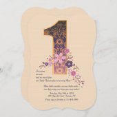 Invitation du mandala un (Devant / Derrière)