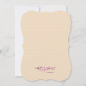 Invitation du mandala un (Dos)