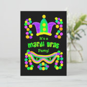 Invitation du Mardi Gras Party (Debout devant)