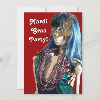 Invitation du Mardi Gras Party