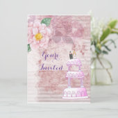 Invitation du mariage (Debout devant)