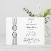 Invitation du Mariage blanc Infinity (Debout devant)