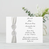 Invitation du Mariage blanc Infinity (Debout devant)
