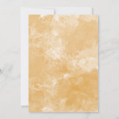 Invitation du Mariage de destination du paysage de (Dos)