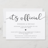 Invitation du mariage Faire-part et réception (Devant)