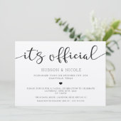 Invitation du mariage Faire-part et réception (Debout devant)