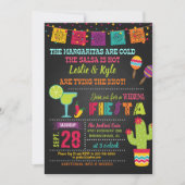 Invitation du mariage Fiesta (Devant)