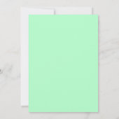 Invitation du Mariage Gold Foil (Dos)
