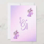 Invitation du Mariage Lavender Bells (Dos)