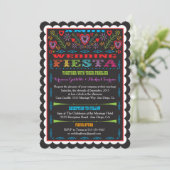 Invitation du Mariage mexicain Fiesta (Debout devant)