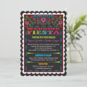 Invitation du Mariage mexicain Fiesta (Debout devant)