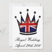 Invitation du mariage royal (Devant)