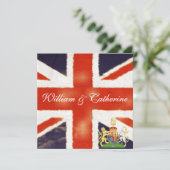 Invitation du mariage royal William et Catherine (Debout devant)