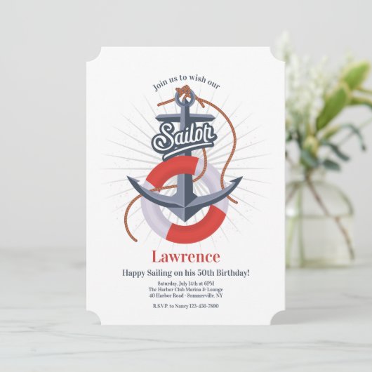 Invitation du marin (Debout devant)