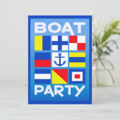 Invitation du Maritime Boat Party (Debout devant)