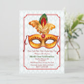 Invitation du masque #10 de carnaval (Debout devant)