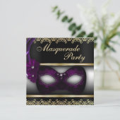 Invitation du Masquerade Party (Debout devant)