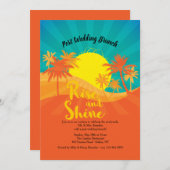 Invitation du matin tropical (Devant / Derrière)