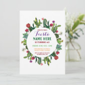 Invitation du Mexique de cactus de cactus (Debout devant)