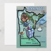 Invitation du Minnesota (Devant / Derrière)