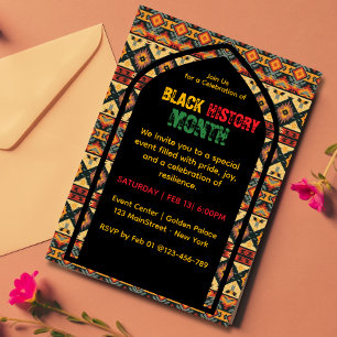 Invitation du Mois de l'histoire des Noirs