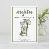 Invitation du Mojito Cocktail Party (Debout devant)