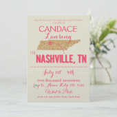 Invitation du Nashville Gold Bachelorette Party (Debout devant)