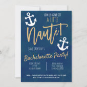 Invitation du Nautical Bachelorette Party (Devant)