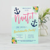 Invitation du Nautical Bachelorette Party (Debout devant)