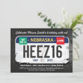 Invitation du Nebraska pour le 16e anniversaire du (Debout devant)