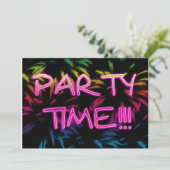 Invitation du Neon Fireworks Party (Debout devant)