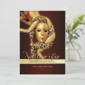 Invitation du New Year Masquerade Party (Debout devant)