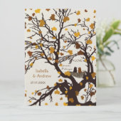 Invitation du Nid-de-Mariage de automne de Forever (Debout devant)
