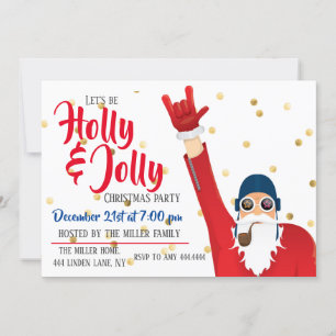 Invitation du Noël du Père Noël