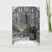 Invitation du Nouvel An (Devant)