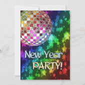 Invitation du Nouvel An (Devant)