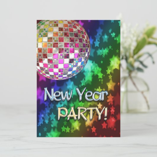 Invitation du Nouvel An (Debout devant)