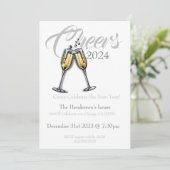 Invitation du Nouvel An (Debout devant)